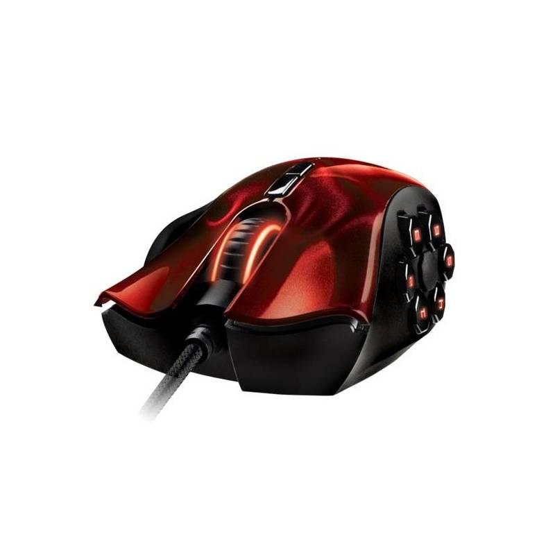 Myš Razer Naga Hex Wraith (RZ01-00750200-R3M1) červená, myš, razer, naga, hex, wraith, rz01-00750200-r3m1, červená