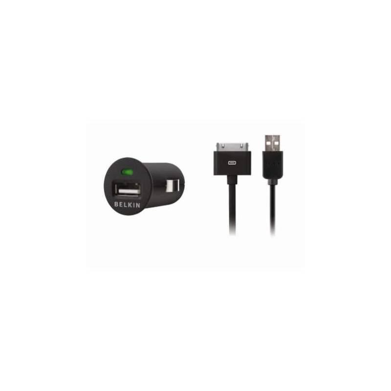 Nabíječka Belkin 12-24V/5V 1A pro Apple iPhone/iPod (F8Z571cw03) černá, nabíječka, belkin, 12-24v, pro, apple, iphone, ipod, f8z571cw03, černá