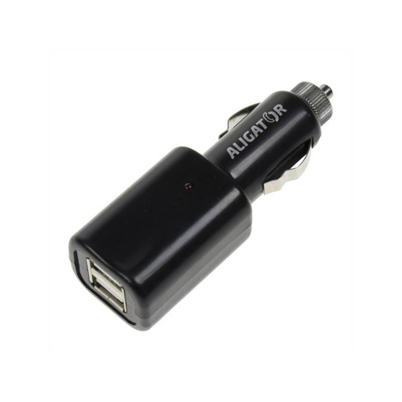 Nabíječka do auta Aligator CL 2xUSB, 1A (166628) černý, nabíječka, auta, aligator, 2xusb, 166628, černý