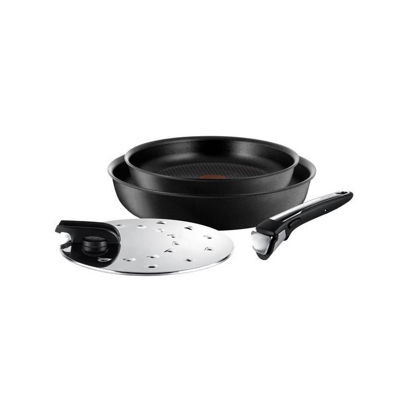 Nádobí Tefal Ingenio L3208852 černá, nádobí, tefal, ingenio, l3208852, černá