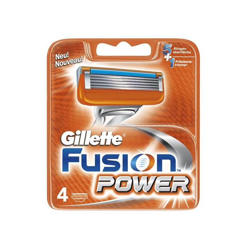 Náhradní břit Gillette FUSION POWER 4ks, náhradní, břit, gillette, fusion, power, 4ks