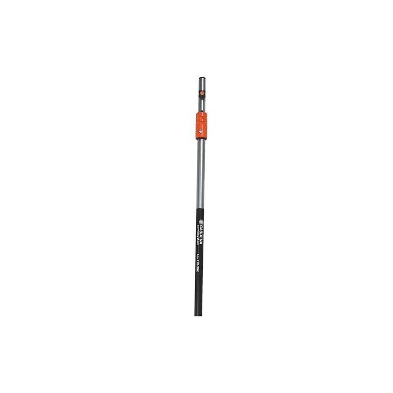 Násada Gardena Násada teleskopická 210 - 390 cm (371220) kov/plast, násada, gardena, teleskopická, 210, 390, 371220, kov, plast