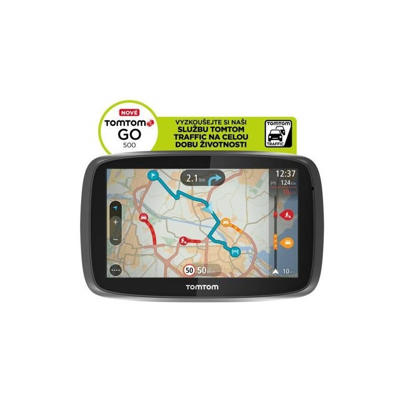 Navigační systém GPS Tomtom GO 500 Europe LIFETIME mapy (1FA5.002.05), navigační, systém, gps, tomtom, 500, europe, lifetime, mapy, 1fa5, 002