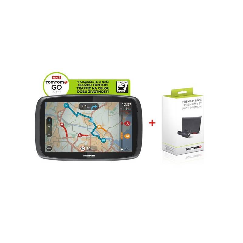 Navigační systém GPS Tomtom GO 5000 Europe LIFETIME černá, navigační, systém, gps, tomtom, 5000, europe, lifetime, černá