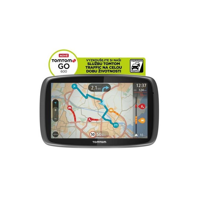 Navigační systém GPS Tomtom GO 600 Europe LIFETIME mapy (1FA6.002.05), navigační, systém, gps, tomtom, 600, europe, lifetime, mapy, 1fa6, 002