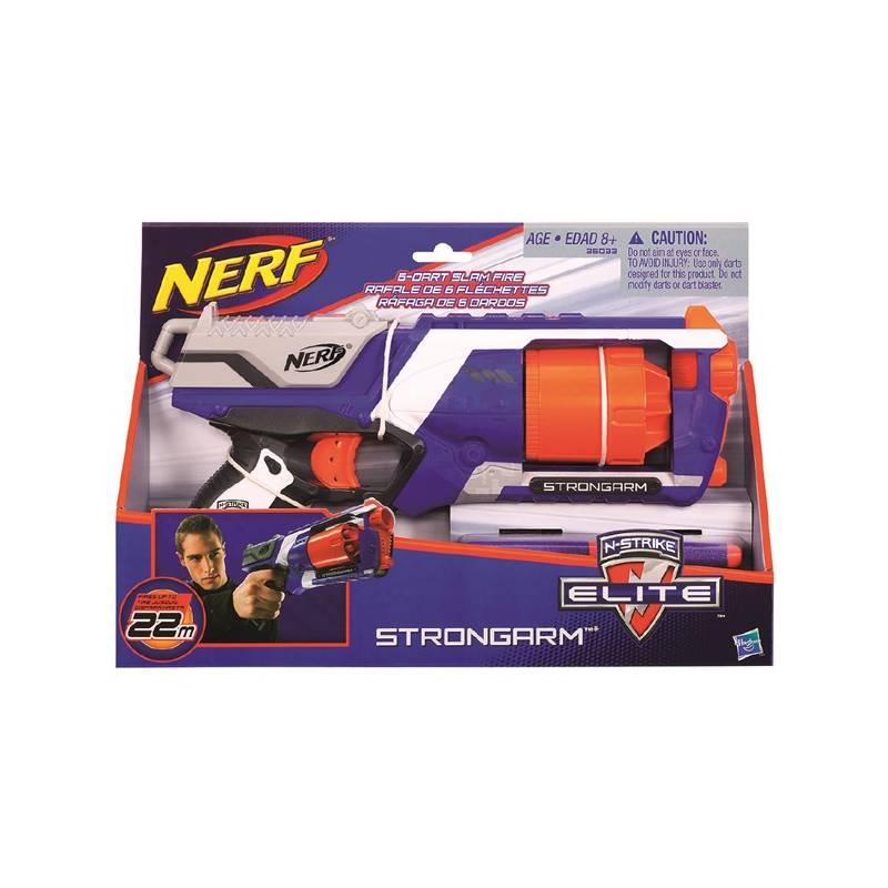 NERF elite pistole s bubnovým zásobníkem Hasbro, nerf, elite, pistole, bubnovým, zásobníkem, hasbro