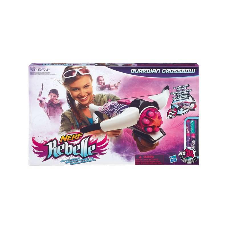 NERF-Rebelle HASBRO kuše s bubínkovým zásobníkem, nerf-rebelle, hasbro, kuše, bubínkovým, zásobníkem