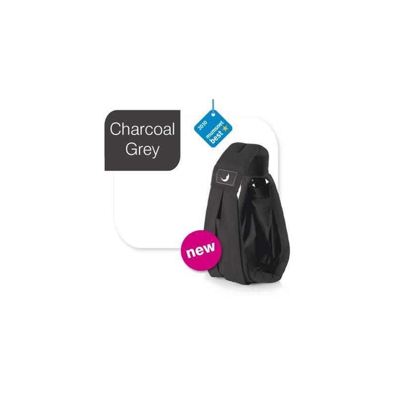 Nosička dítěte theBabaSling 2-15 kg Charcoal grey (100% bavlna) šedá, nosička, dítěte, thebabasling, 2-15, charcoal, grey, 100, bavlna, šedá