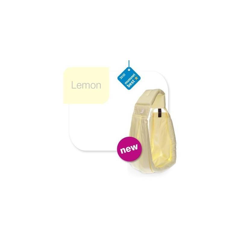 Nosička dítěte theBabaSling 2-15 kg Lemon - LITE (100% bavlna), nosička, dítěte, thebabasling, 2-15, lemon, lite, 100, bavlna