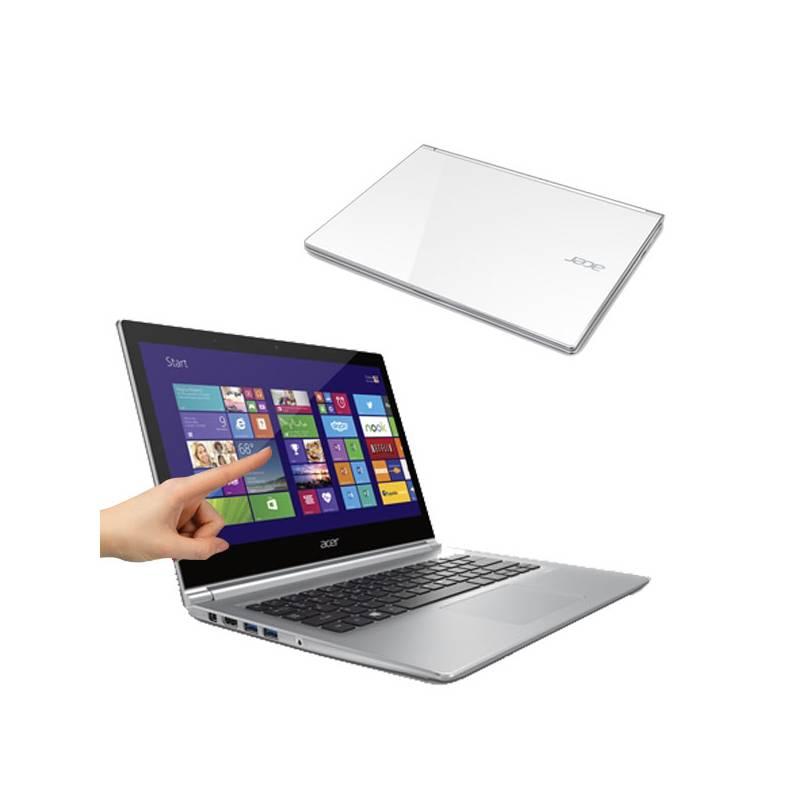 Notebook Acer Aspire S3-392G-54204G50tws Touch (NX.MDWEC.002) bílý, notebook, acer, aspire, s3-392g-54204g50tws, touch, mdwec, 002, bílý