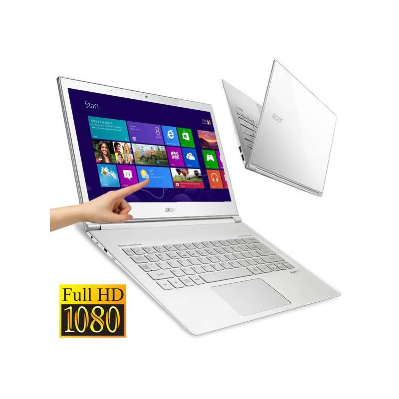 Notebook Acer Aspire S7-391-53314G12aws (NX.M3EEC.002) bílý (rozbalené zboží 2500001375), notebook, acer, aspire, s7-391-53314g12aws, m3eec, 002, bílý, rozbalené