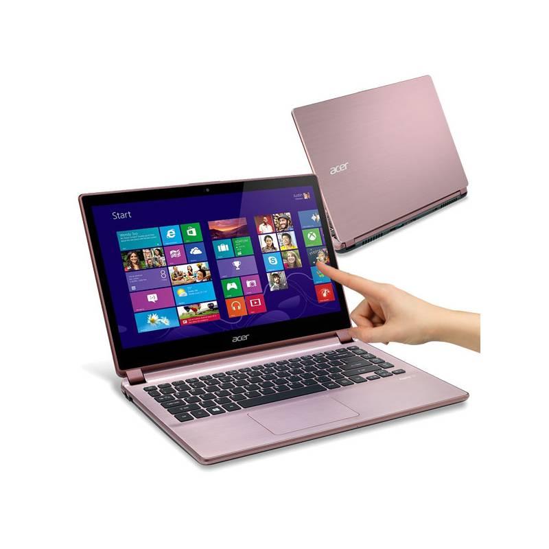Notebook Acer Aspire V7-482PG-74508G1.02Ttdd Touch (NX.MB6EC.001) růžový, notebook, acer, aspire, v7-482pg-74508g1, 02ttdd, touch, mb6ec, 001, růžový