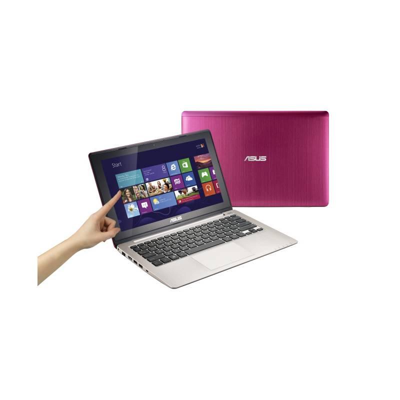 Notebook Asus VivoBook S200E-CT177H Touch (S200E-CT177H) růžový, notebook, asus, vivobook, s200e-ct177h, touch, růžový