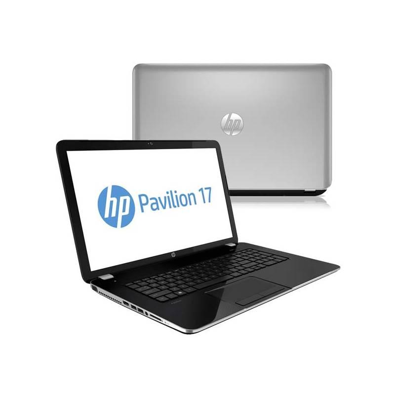 Notebook HP Pavilion 17-e035sc (F4B58EA#BCM) stříbrný, notebook, pavilion, 17-e035sc, f4b58ea, bcm, stříbrný