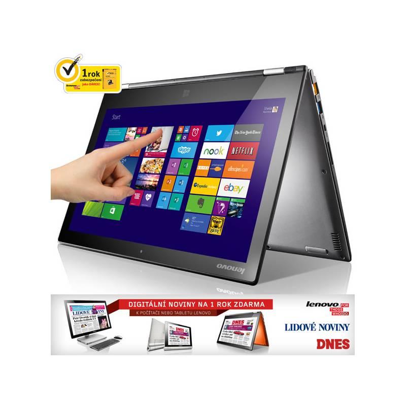 Notebook Lenovo IdeaPad Yoga 2 Pro Touch (59413046) šedý, notebook, lenovo, ideapad, yoga, pro, touch, 59413046, šedý