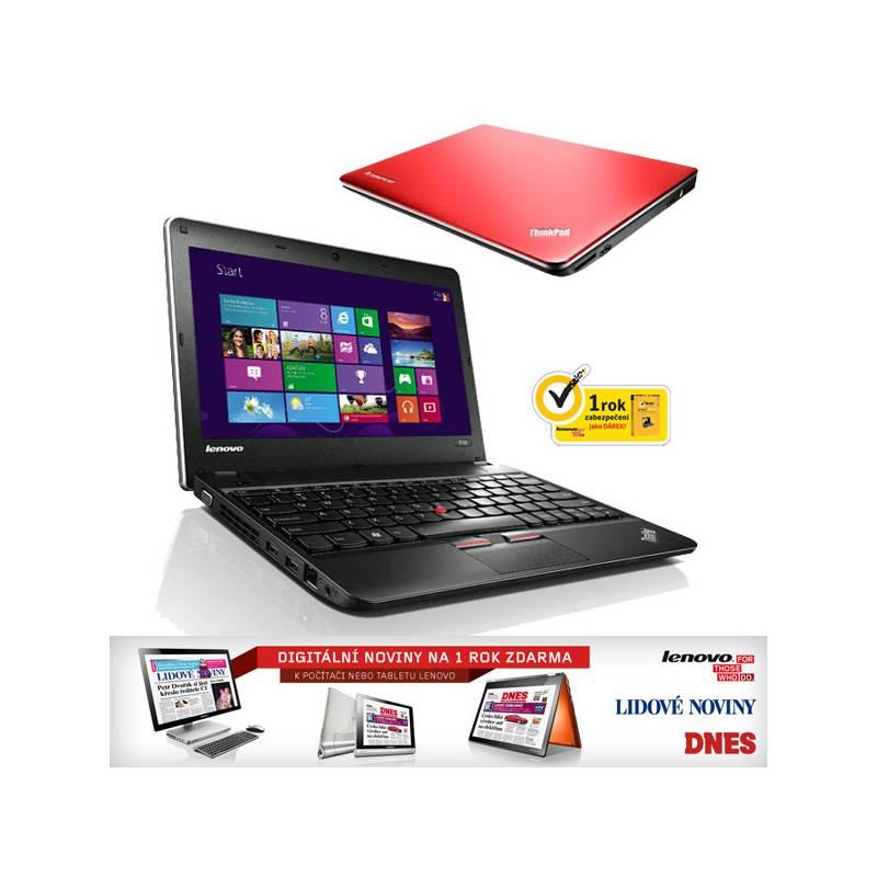 Notebook Lenovo ThinkPad Edge 130 (NZUAYMC) červený, notebook, lenovo, thinkpad, edge, 130, nzuaymc, červený