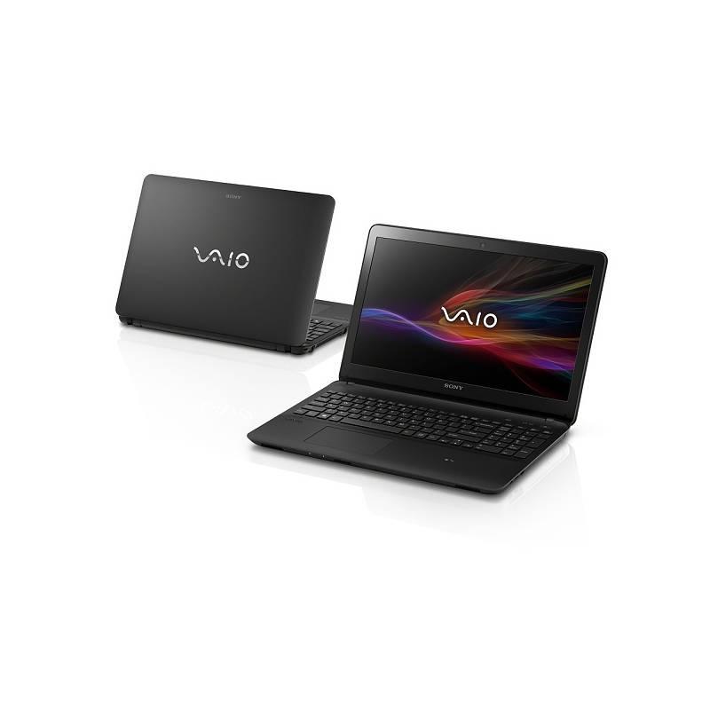 Notebook Sony VAIO Fit 15E SVF1532L1EB (SVF1532L1EB.CEZ) černý, notebook, sony, vaio, fit, 15e, svf1532l1eb, cez, černý