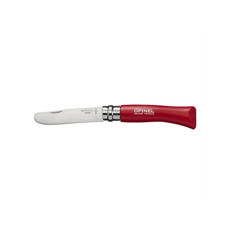 Nůž dětský zavírací Opinel VRI N°07 My first Opinel Red, čepel 8 cm - červený, nůž, dětský, zavírací, opinel, vri, first, red, čepel