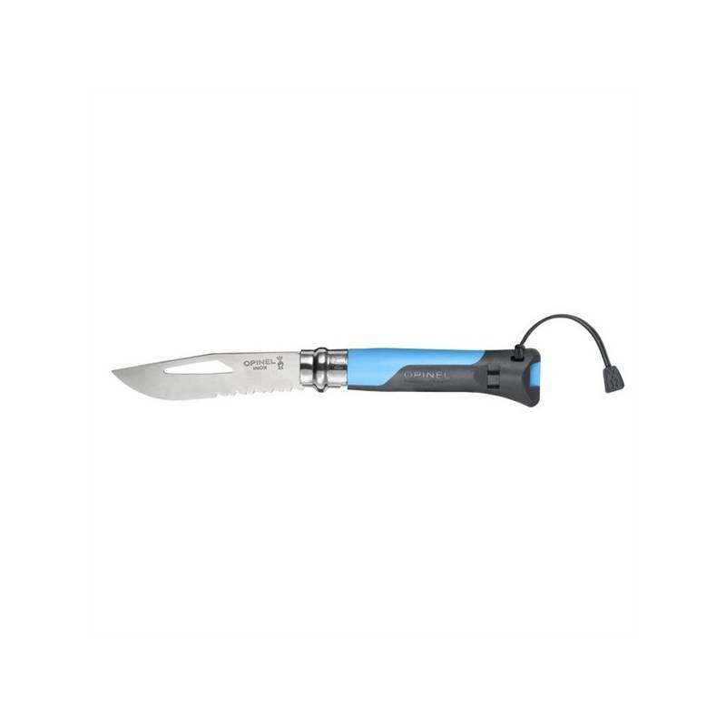 Nůž outdoorový Opinel N°8 Outdoor Blue, čepel 8,5 cm - modrý, nůž, outdoorový, opinel, outdoor, blue, čepel, modrý
