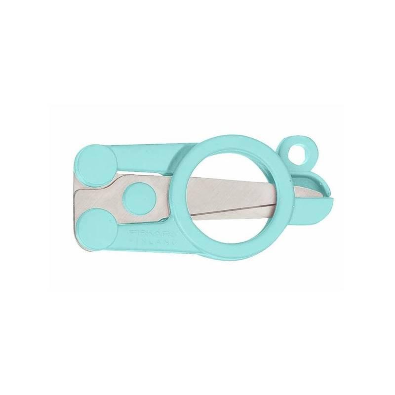 Nůžky Fiskars 951262 skládací, aqua, nůžky, fiskars, 951262, skládací, aqua