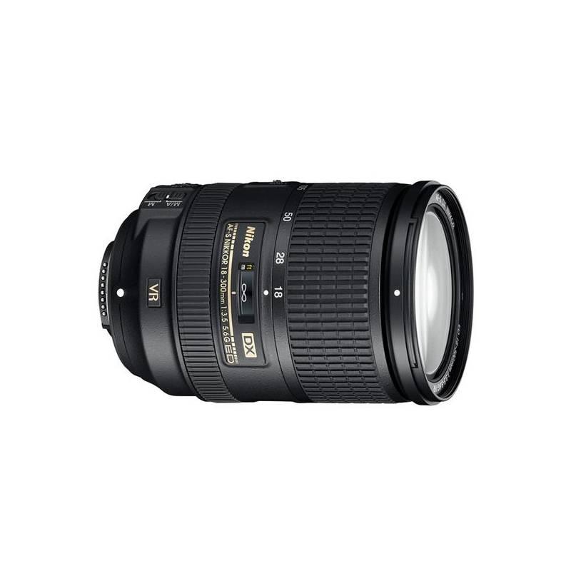 Objektiv Nikon NIKKOR 18-300MM F3.5-5.6G ED AF-S DX VR černý, objektiv, nikon, nikkor, 18-300mm, 5-5, af-s, černý