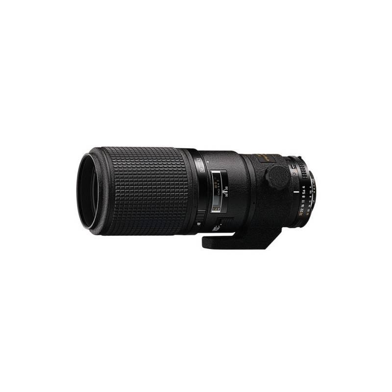 Objektiv Nikon NIKKOR 200MM F4 AF D IF-ED A MICRO černý, objektiv, nikon, nikkor, 200mm, if-ed, micro, černý