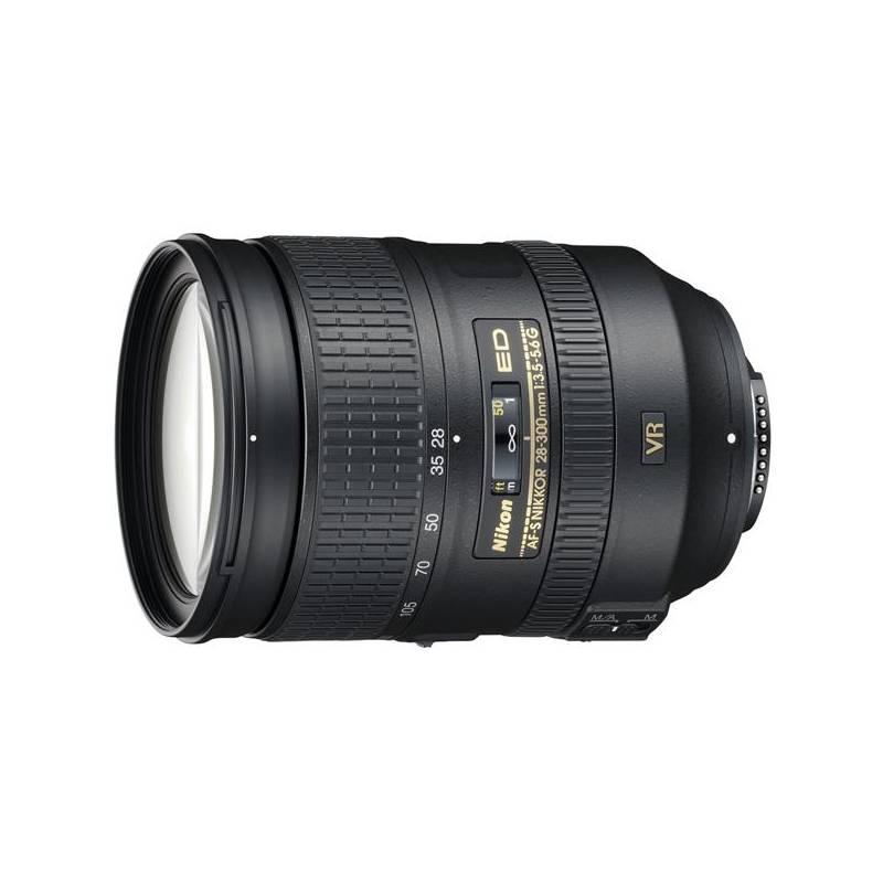 Objektiv Nikon NIKKOR 28-300MM F3.5-5.6G ED AF-S VR černý, objektiv, nikon, nikkor, 28-300mm, 5-5, af-s, černý