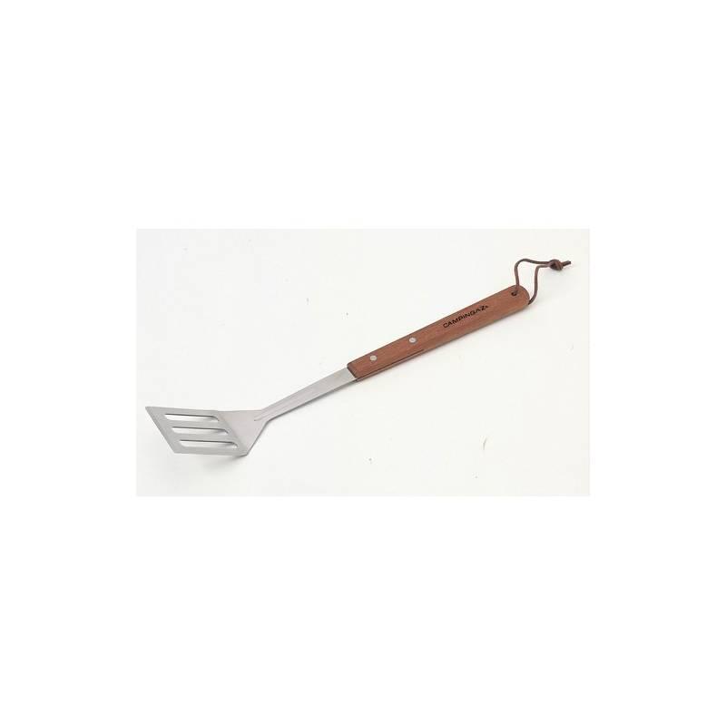 Obracečka Campingaz s prodlouženou dřevěnou rukojetí (materiál dřevo, nerez), délka 44 cm, obracečka, campingaz, prodlouženou, dřevěnou, rukojetí, materiál, dřevo