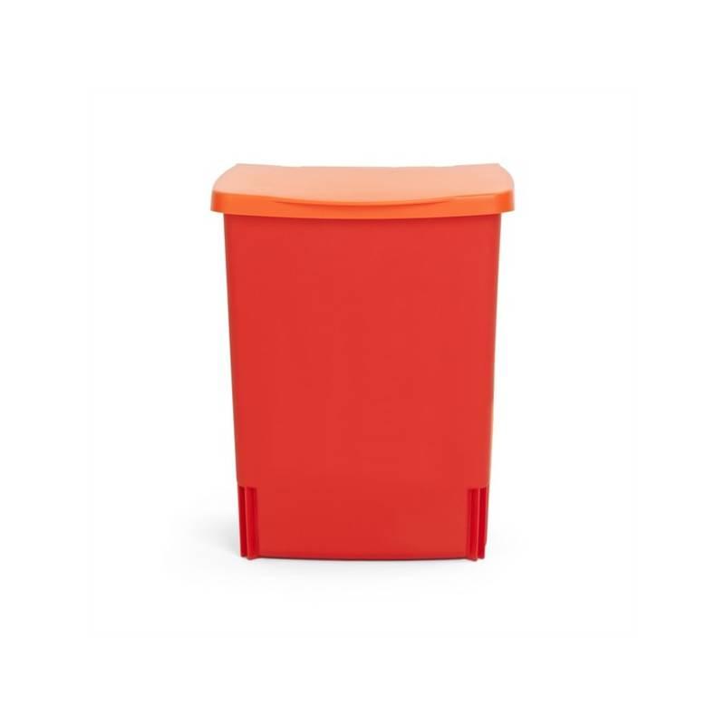 Odpadkový koš Brabantia Binny 10 l, červený, odpadkový, koš, brabantia, binny, červený