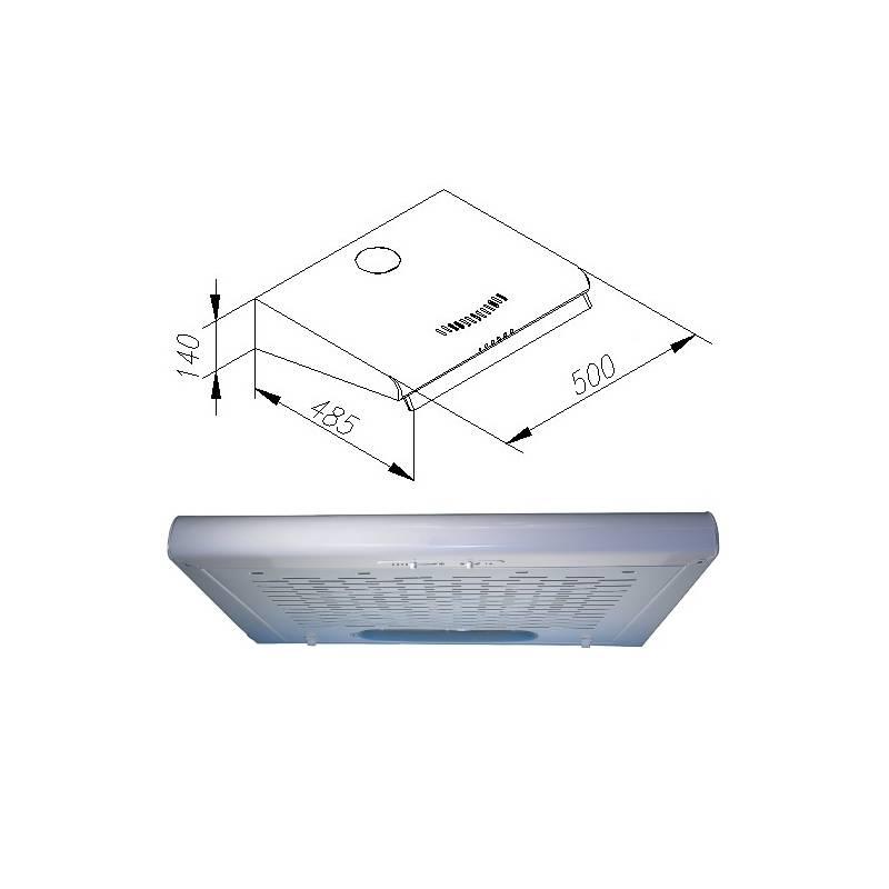 Odsavač par Guzzanti ZRW 50 W bílý, odsavač, par, guzzanti, zrw, bílý