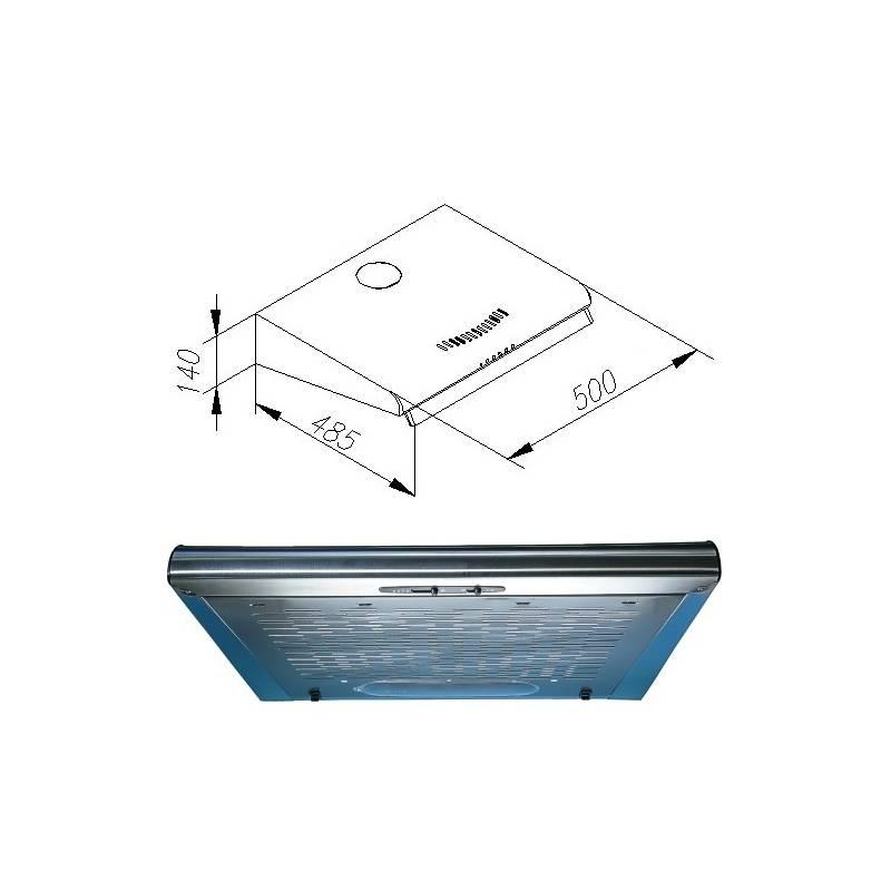 Odsavač par Guzzanti ZRW 50 X nerez (Náhradní obal / Silně deformovaný obal 8214027278), odsavač, par, guzzanti, zrw, nerez, náhradní, obal, silně, deformovaný