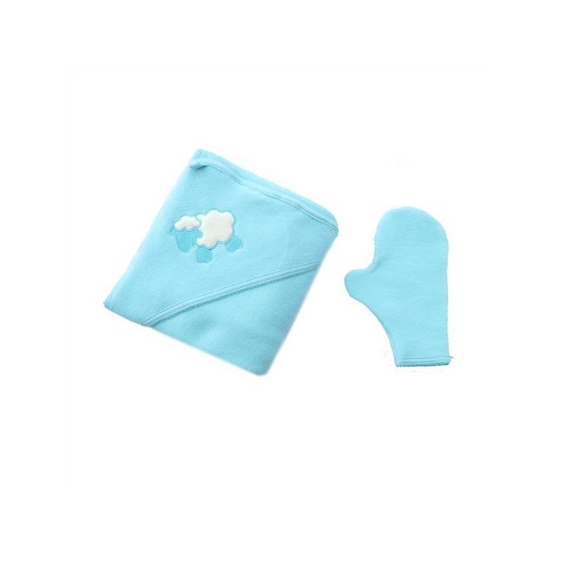 Osuška s kapucí Cosing - tyrkysová ovečka tyrkysová, osuška, kapucí, cosing, tyrkysová, ovečka