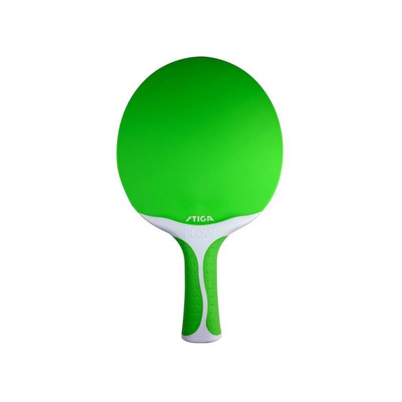 Pálka na stolní tenis Stiga Flow zelená, pálka, stolní, tenis, stiga, flow, zelená