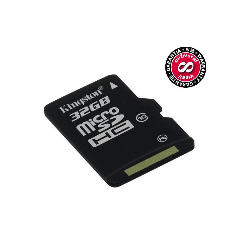 Paměťová karta Kingston MicroSDHC 32GB Class10 (SDC10/32GBSP), paměťová, karta, kingston, microsdhc, 32gb, class10, sdc10, 32gbsp