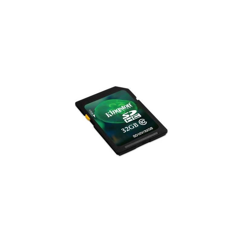 Paměťová karta Kingston SDHC 32GB Class10 (SD10V/32GB), paměťová, karta, kingston, sdhc, 32gb, class10, sd10v