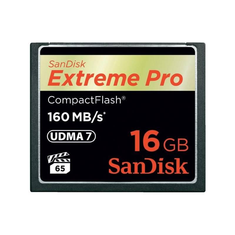Paměťová karta Sandisk Extreme Pro CF 16GB, UDMA 7 (123842), paměťová, karta, sandisk, extreme, pro, 16gb, udma, 123842