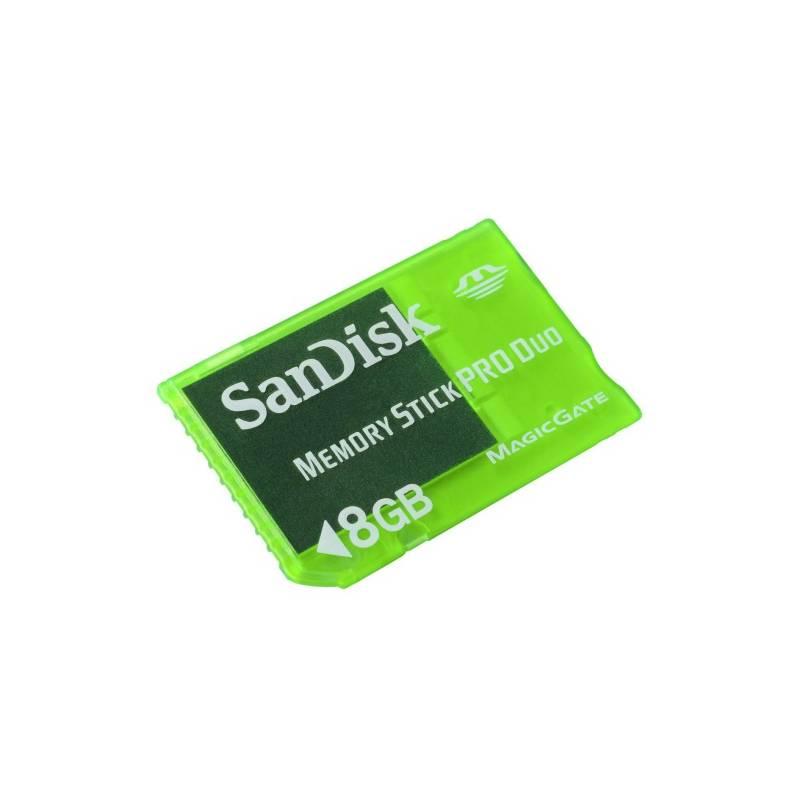 Paměťová karta Sandisk MS PRO DUO GAME 8GB (90876) zelená, paměťová, karta, sandisk, pro, duo, game, 8gb, 90876, zelená