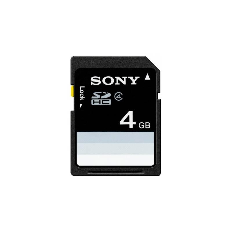 Paměťová karta Sony SDHC 4GB Class 4 (SF4N4) černá, paměťová, karta, sony, sdhc, 4gb, class, sf4n4, černá