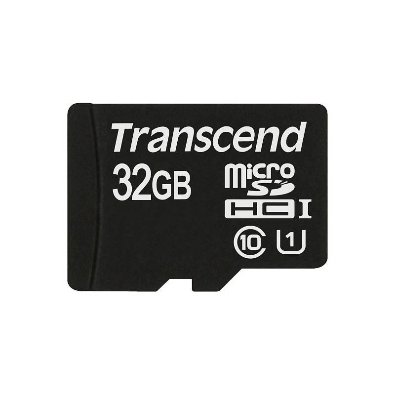 Paměťová karta Transcend MicroSDHC Premium 32GB Class10 UHS-I (TS32GUSDCU1), paměťová, karta, transcend, microsdhc, premium, 32gb, class10, uhs-i, ts32gusdcu1