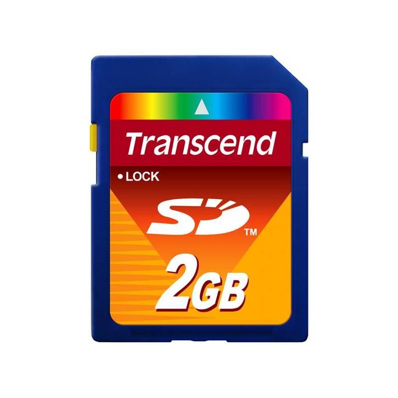 Paměťová karta Transcend SD 2GB (TS2GSDC) modrá, paměťová, karta, transcend, 2gb, ts2gsdc, modrá