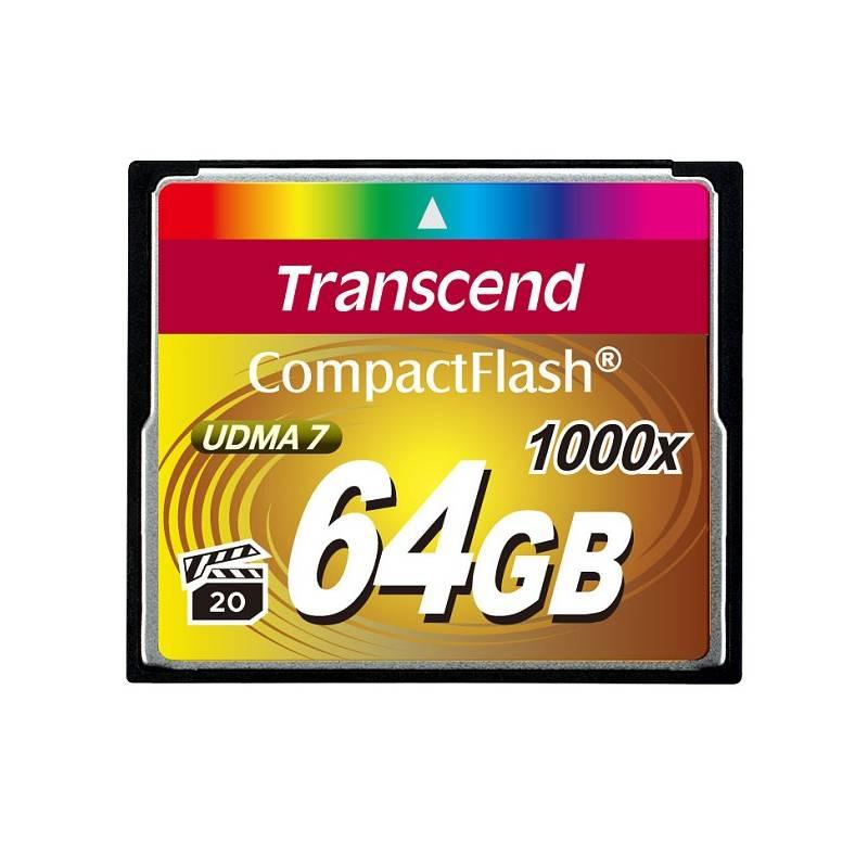 Paměťová karta Transcend Ultimate CF 64GB 1000x (TS64GCF1000), paměťová, karta, transcend, ultimate, 64gb, 1000x, ts64gcf1000