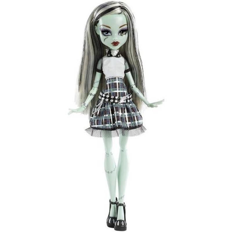 Panenka Mattel Monster High 2013 Oživlá příšerka - FRANKIE STEIN, panenka, mattel, monster, high, 2013, oživlá, příšerka, frankie, stein