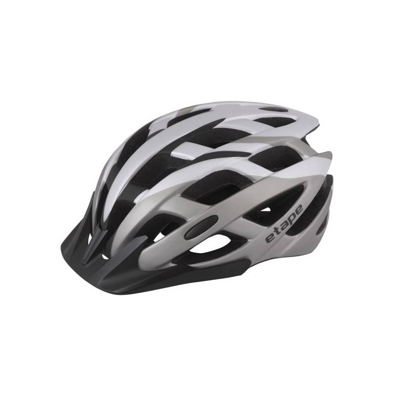 Pánská cyklistická helma Etape GENIUS, vel. L/XL (58-62 cm) - titan mat, pánská, cyklistická, helma, etape, genius, vel, 58-62, titan