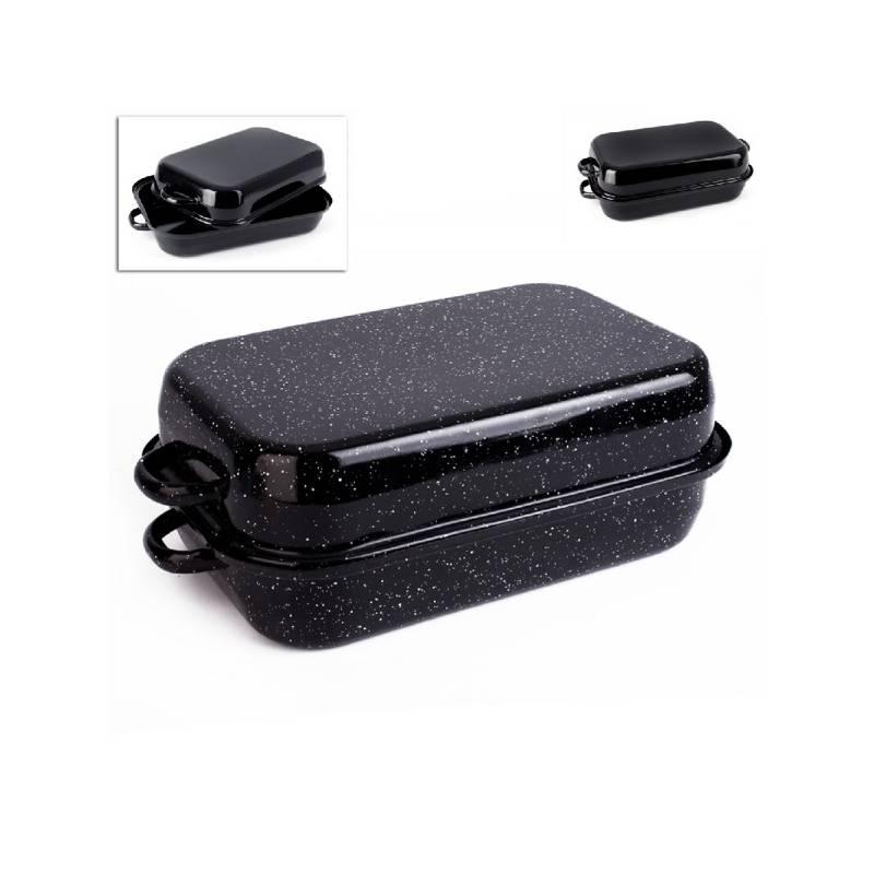 Pekáč s víkem Orion 42 cm, smalt /123727/, pekáč, víkem, orion, smalt, 123727