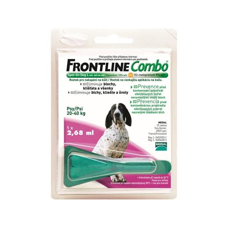 Pipeta Frontline Combo Spot-on Dog L sol 1x2,68ml, pro velké psy, pipeta, frontline, combo, spot-on, dog, sol, 1x2, 68ml, pro, velké, psy
