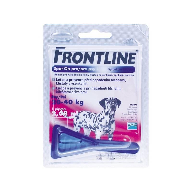 Pipeta Frontline Spot-On Dog L sol 1x2,68ml MONO, pro velké psy fialové, pipeta, frontline, spot-on, dog, sol, 1x2, 68ml, mono, pro, velké, psy, fialové