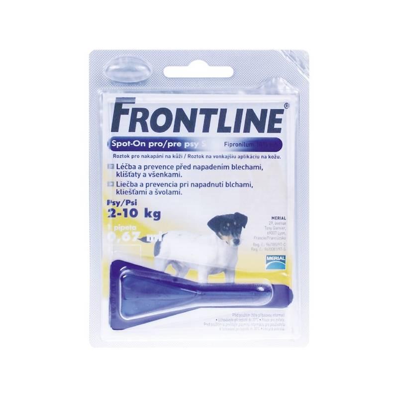 Pipeta Frontline Spot-On Dog S sol 1x0,67ml MONO, pro malé psy žluté, pipeta, frontline, spot-on, dog, sol, 1x0, 67ml, mono, pro, malé, psy, žluté