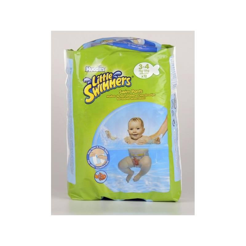 Plenky Huggies Little Swimmers vel. 3-4/7-15 kg 12 ks, plenky, huggies, little, swimmers, vel, 3-4, 7-15