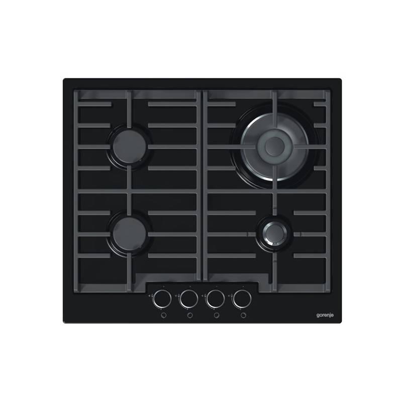 Plynová varná deska Gorenje Essential GW 6N41 IB černá, plynová, varná, deska, gorenje, essential, 6n41, černá