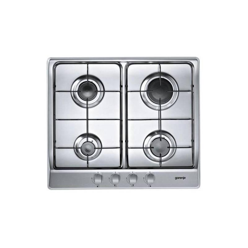 Plynová varná deska Gorenje G 64 AX1 nerez, plynová, varná, deska, gorenje, ax1, nerez